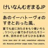 けいなんむぎまるJP